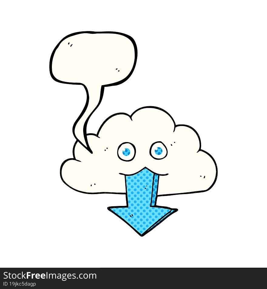 comic book speech bubble cartoon download from the cloud