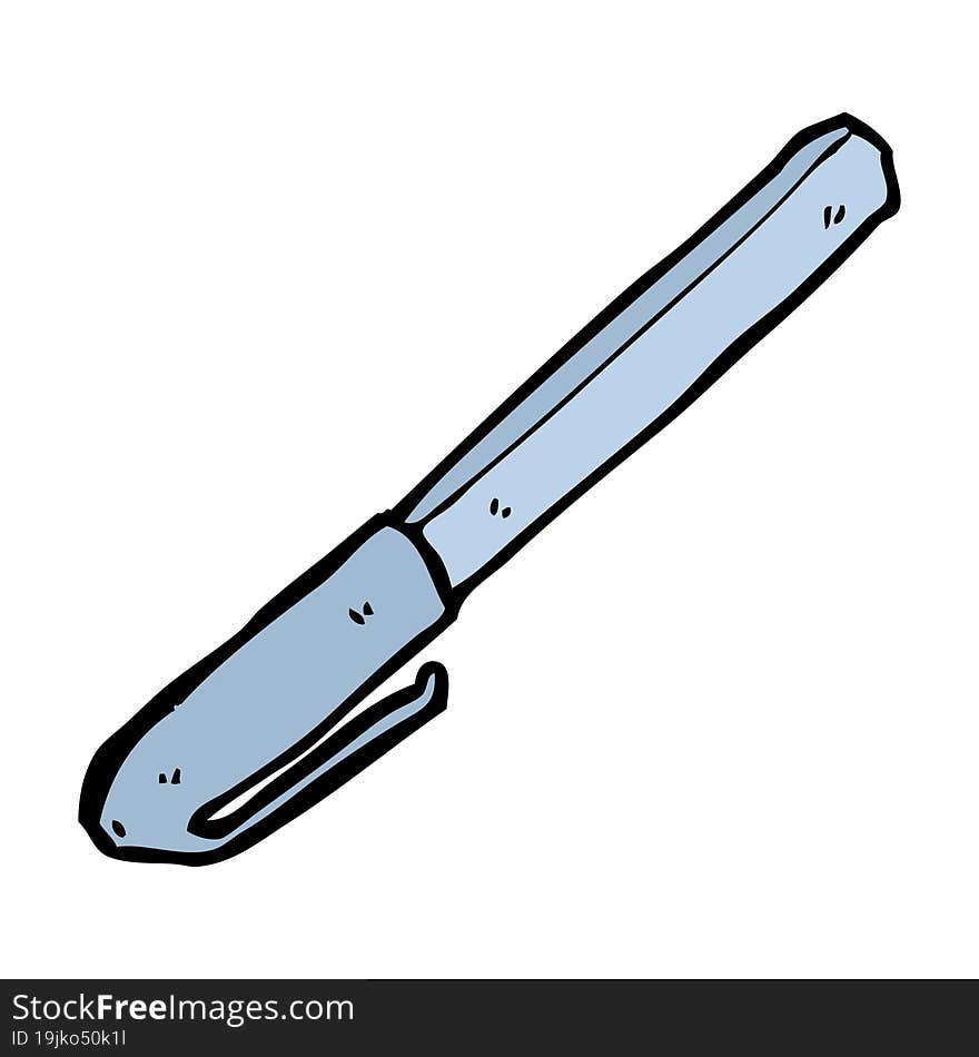 cartoon pen