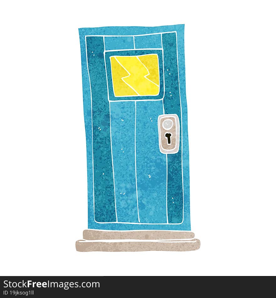 cartoon door