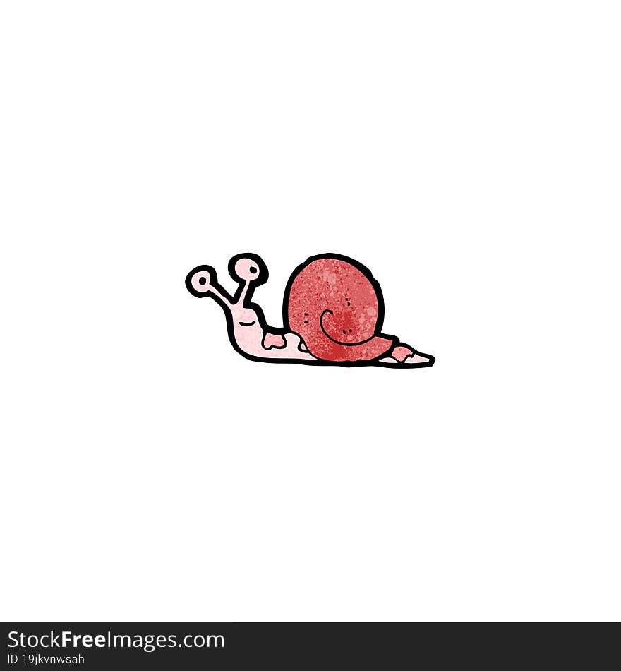 cartoon snail