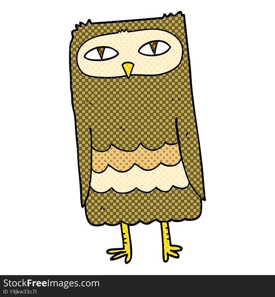 Cartoon Owl