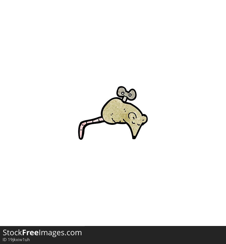 cartoon clockwork mouse