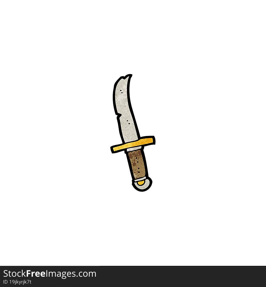 Cartoon Knife