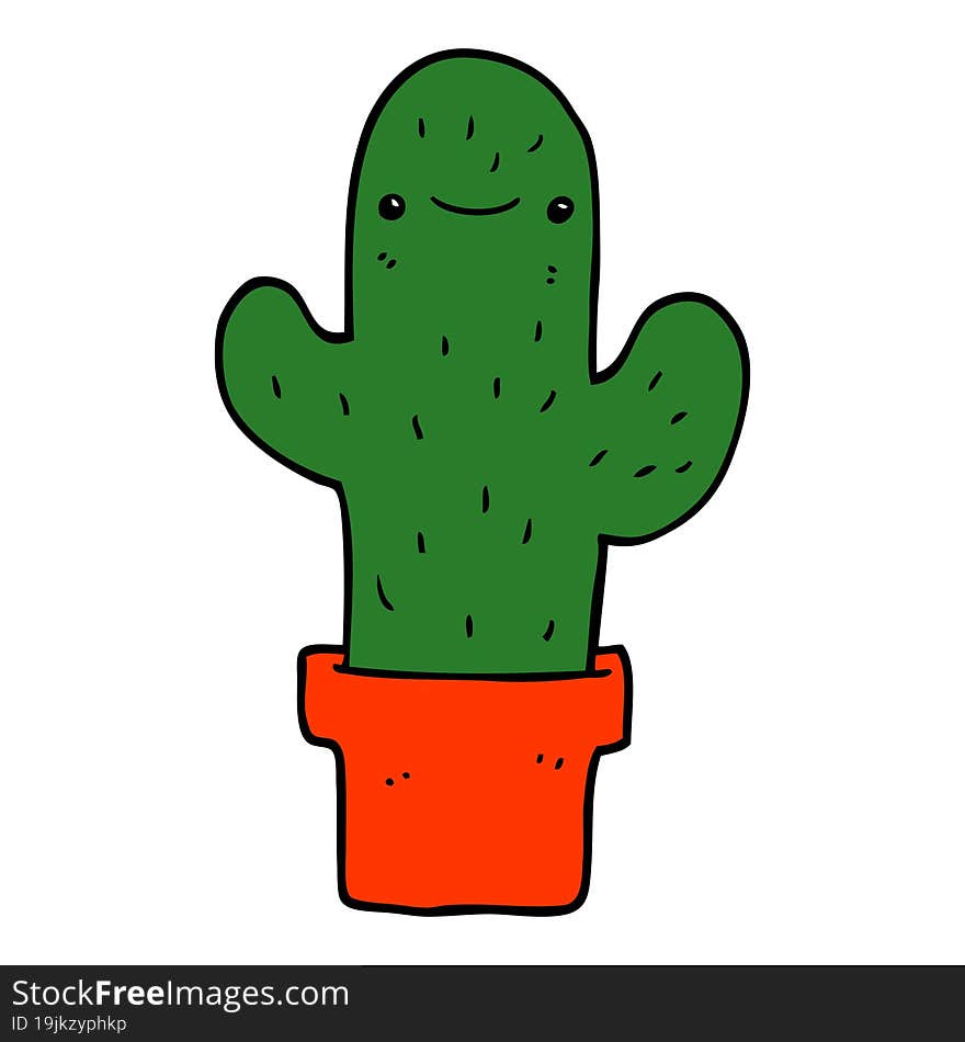 cartoon cactus