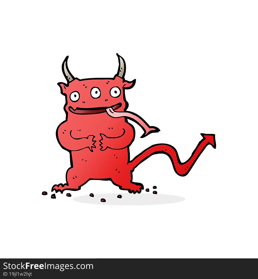 Cartoon Little Demon