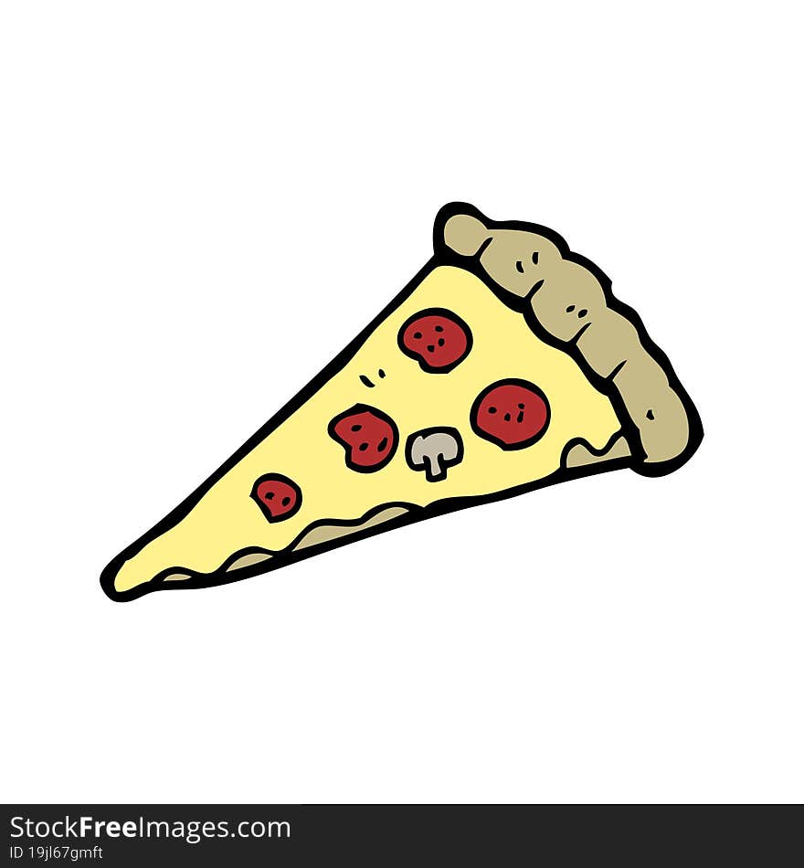 cartoon pizza