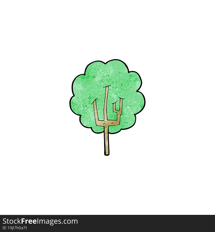 cartoon tree