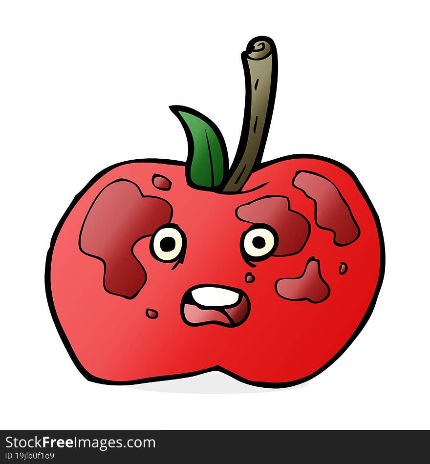 Cartoon Apple