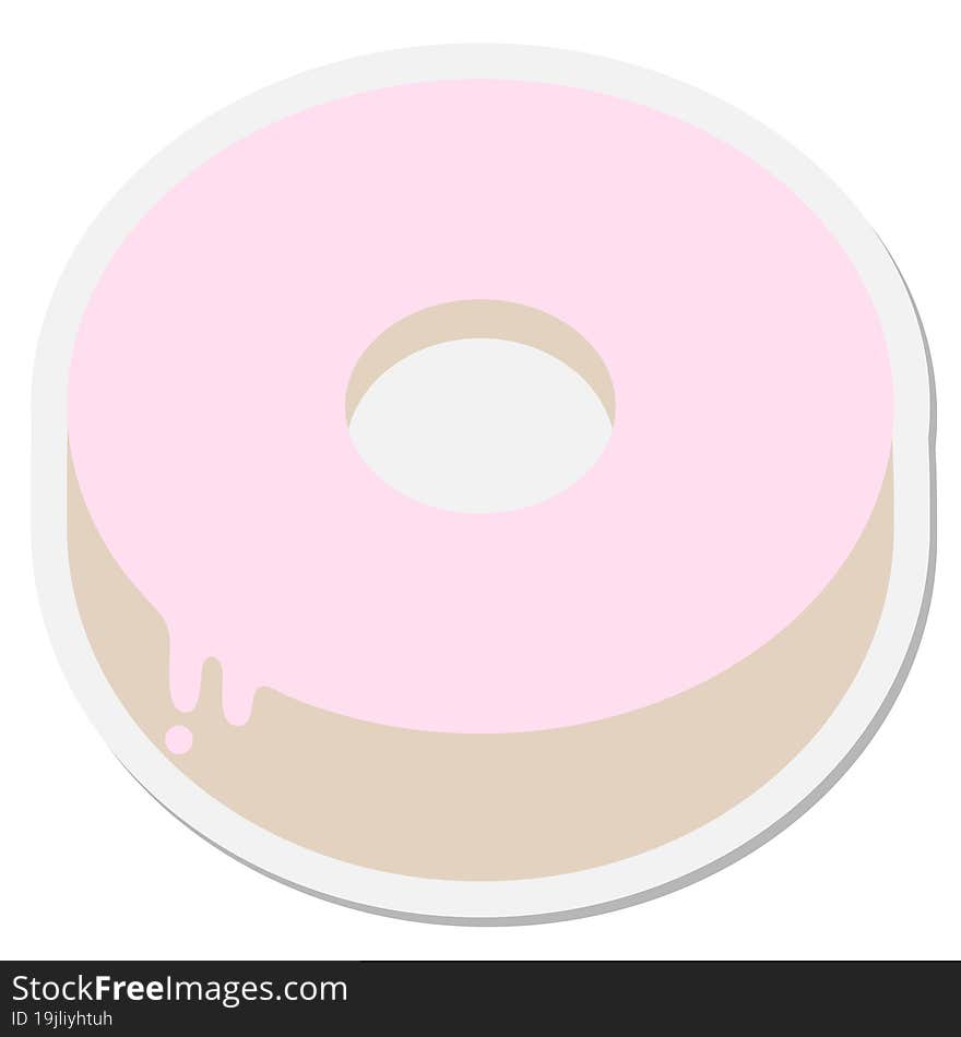 donut sticker