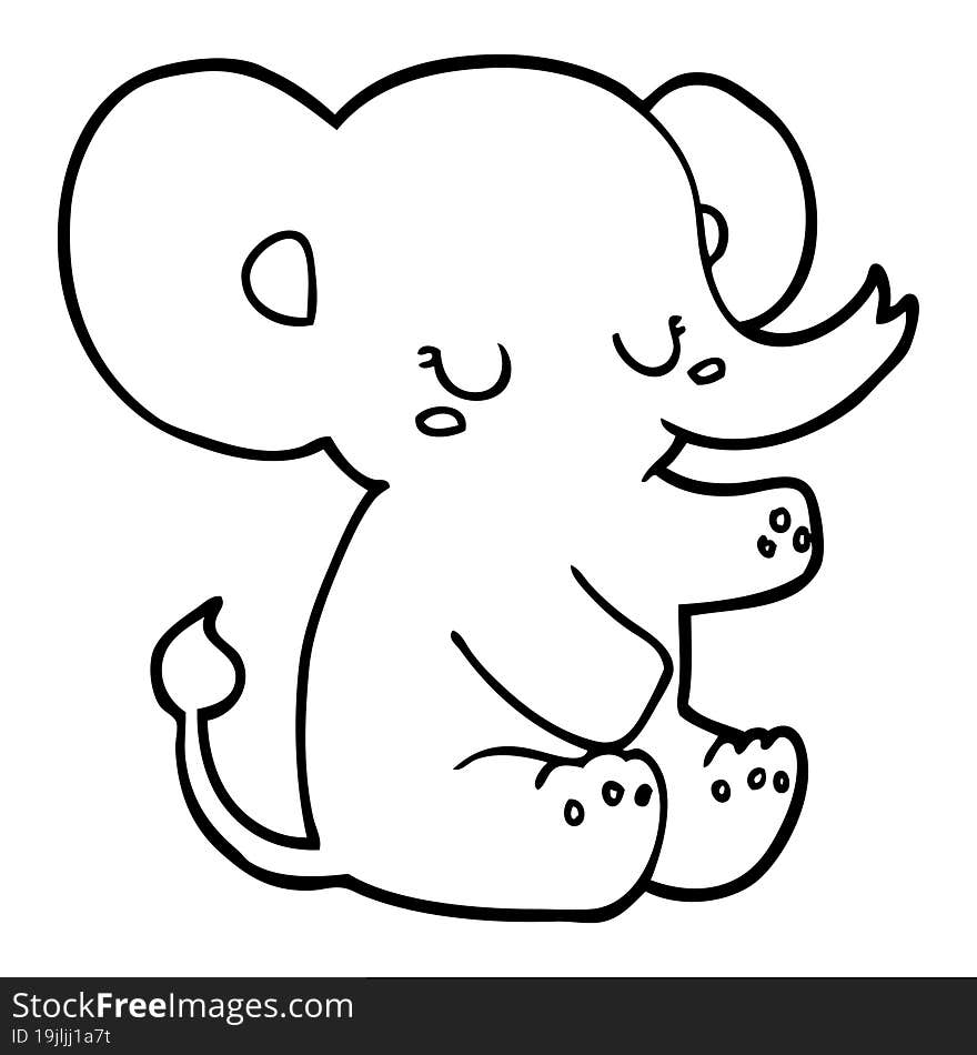 Cartoon Elephant