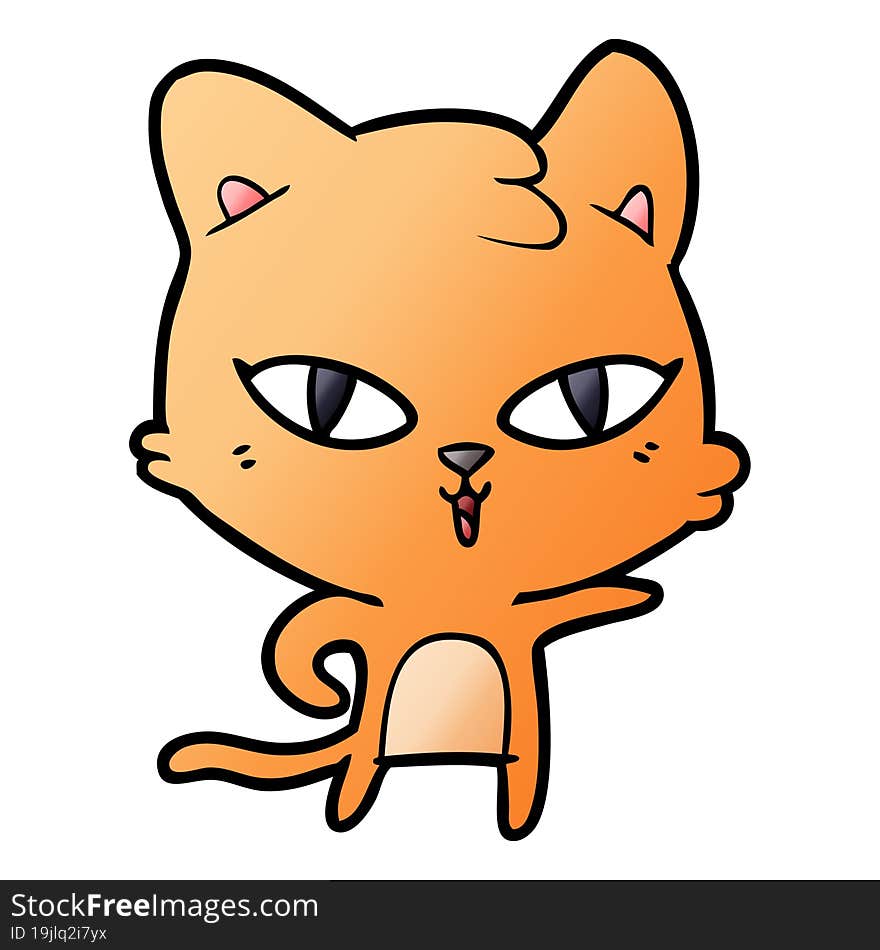 cartoon cat. cartoon cat