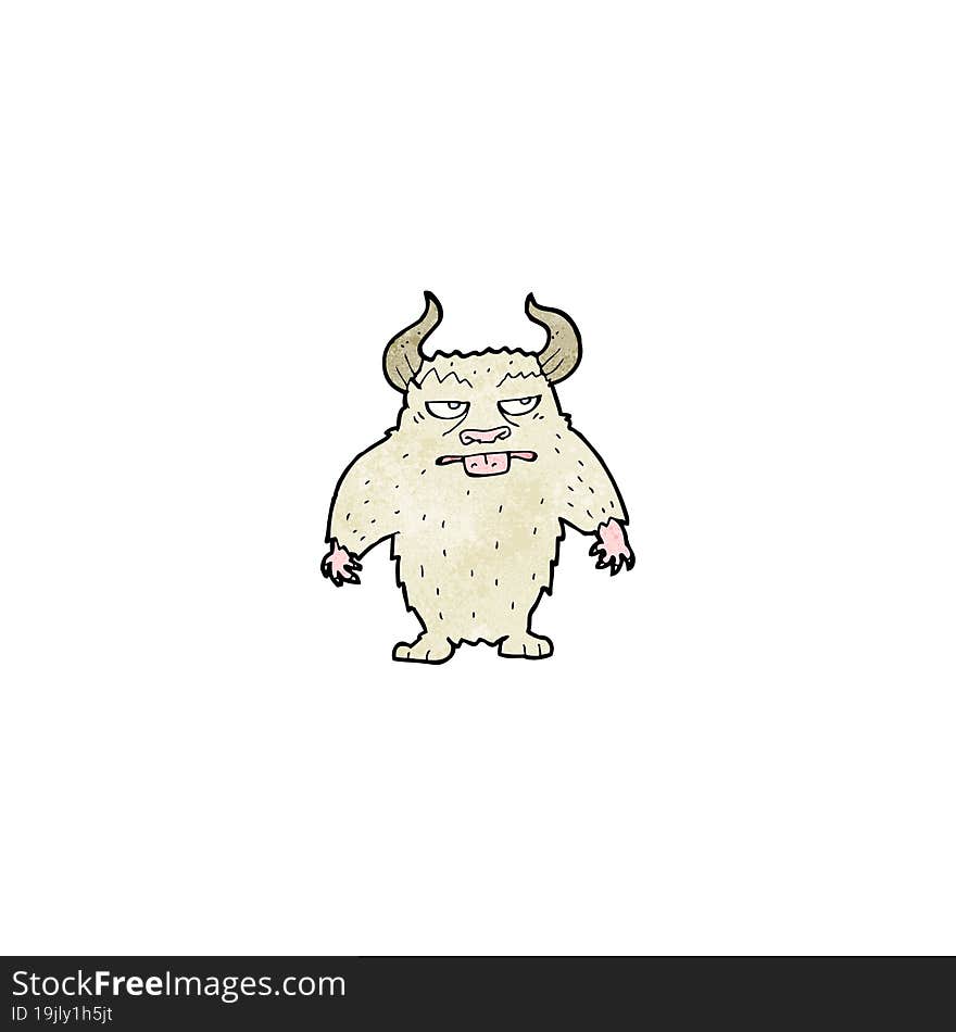 cartoon minotaur