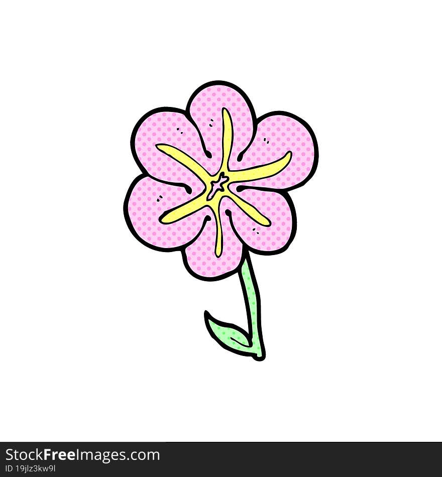 cartoon flower