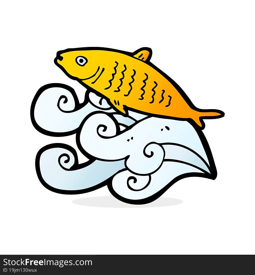 cartoon fish