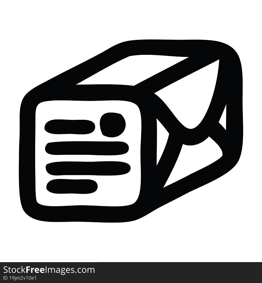 wrapped parcel icon