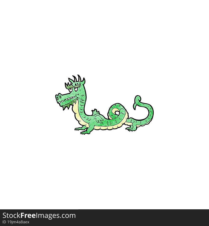 cartoon chinese dragon