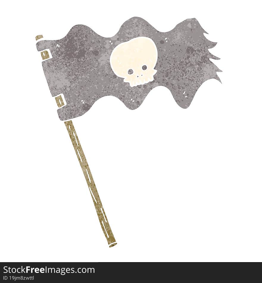 cartoon pirate flag