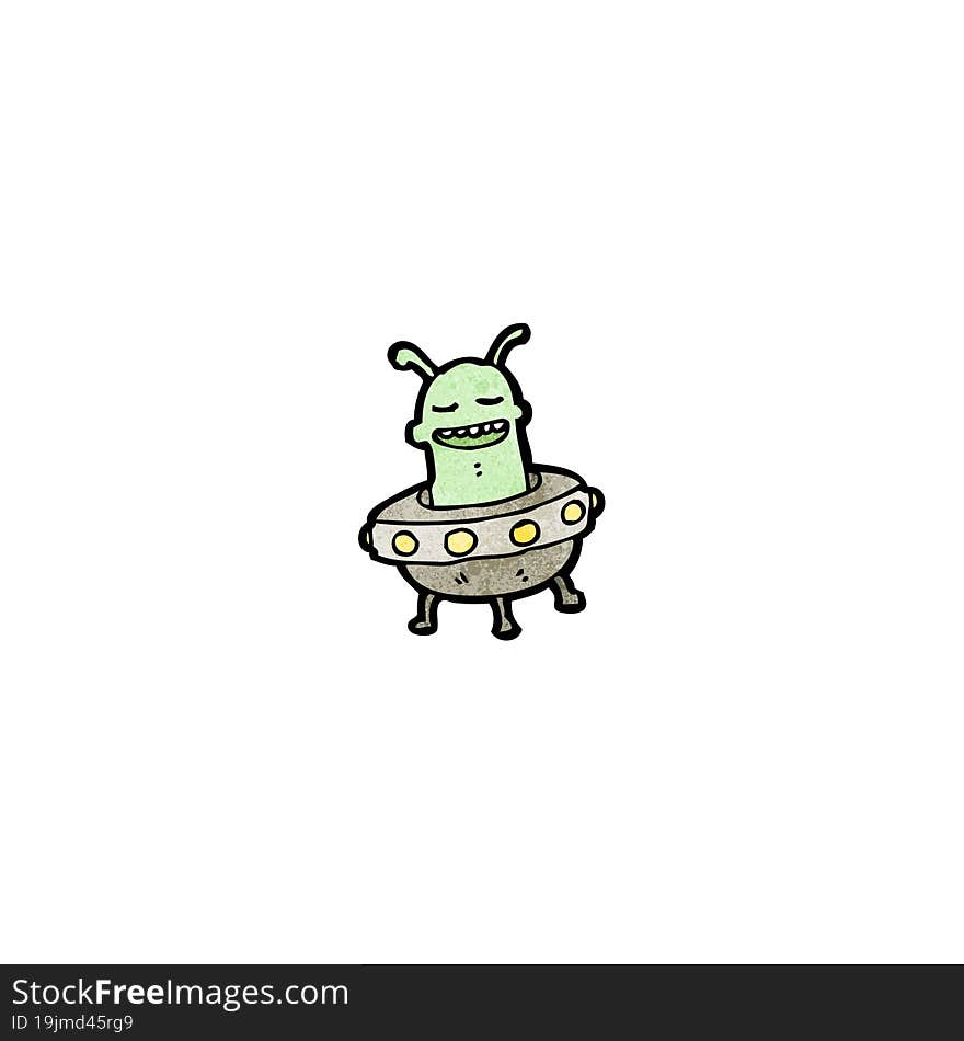 cartoon alien