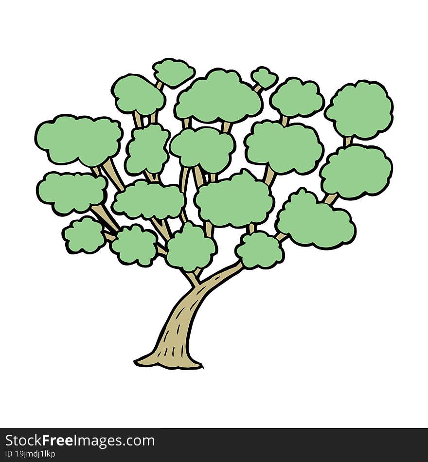 Cartoon Tree