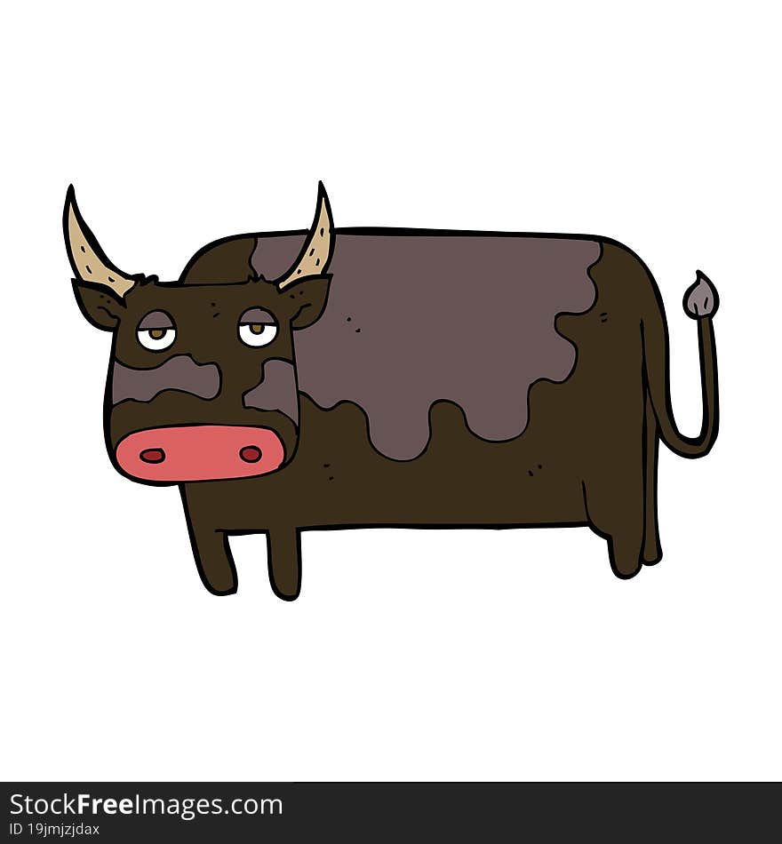 Cartoon Cow