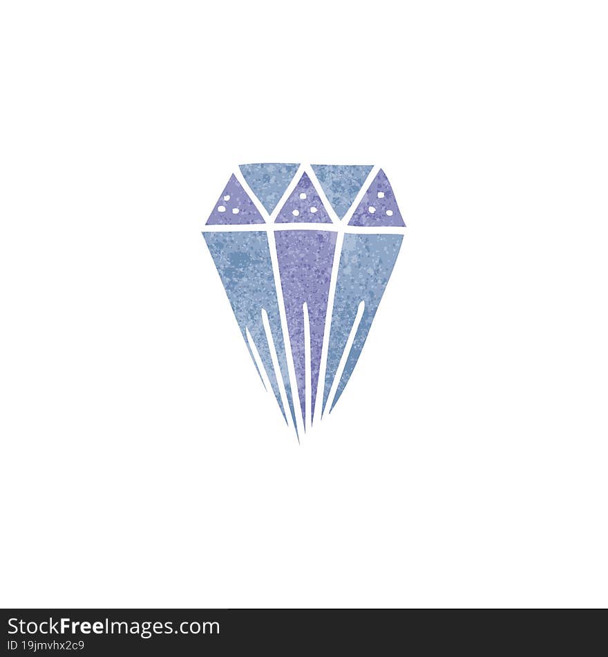 Cartoon Diamond Symbol