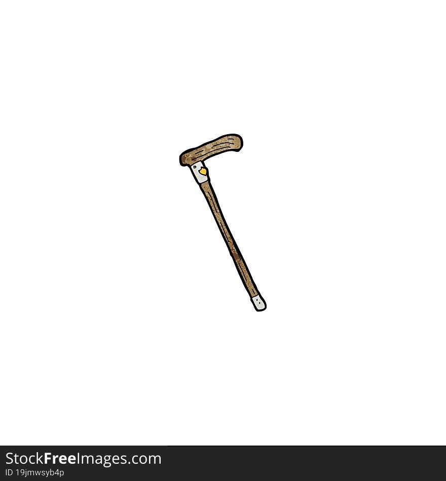 cartoon walking stick