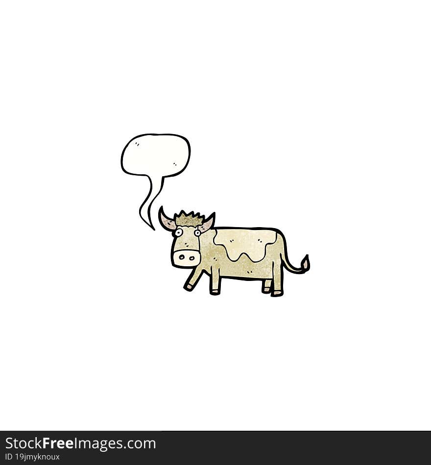 cartoon cow