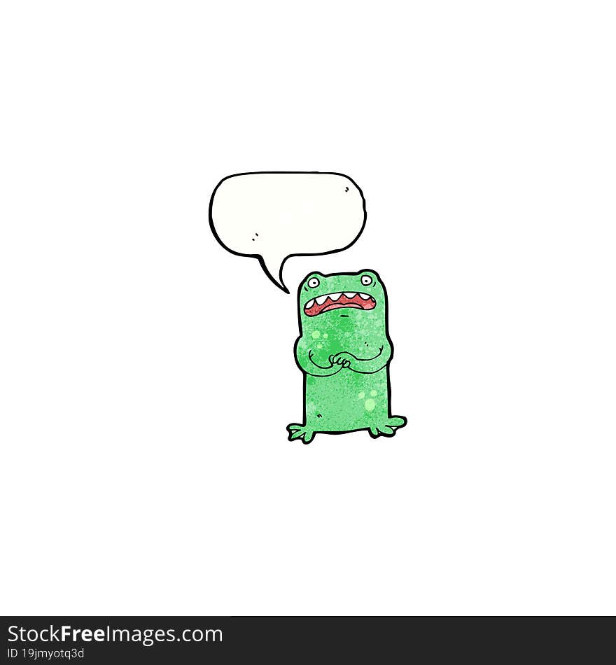 cartoon frog