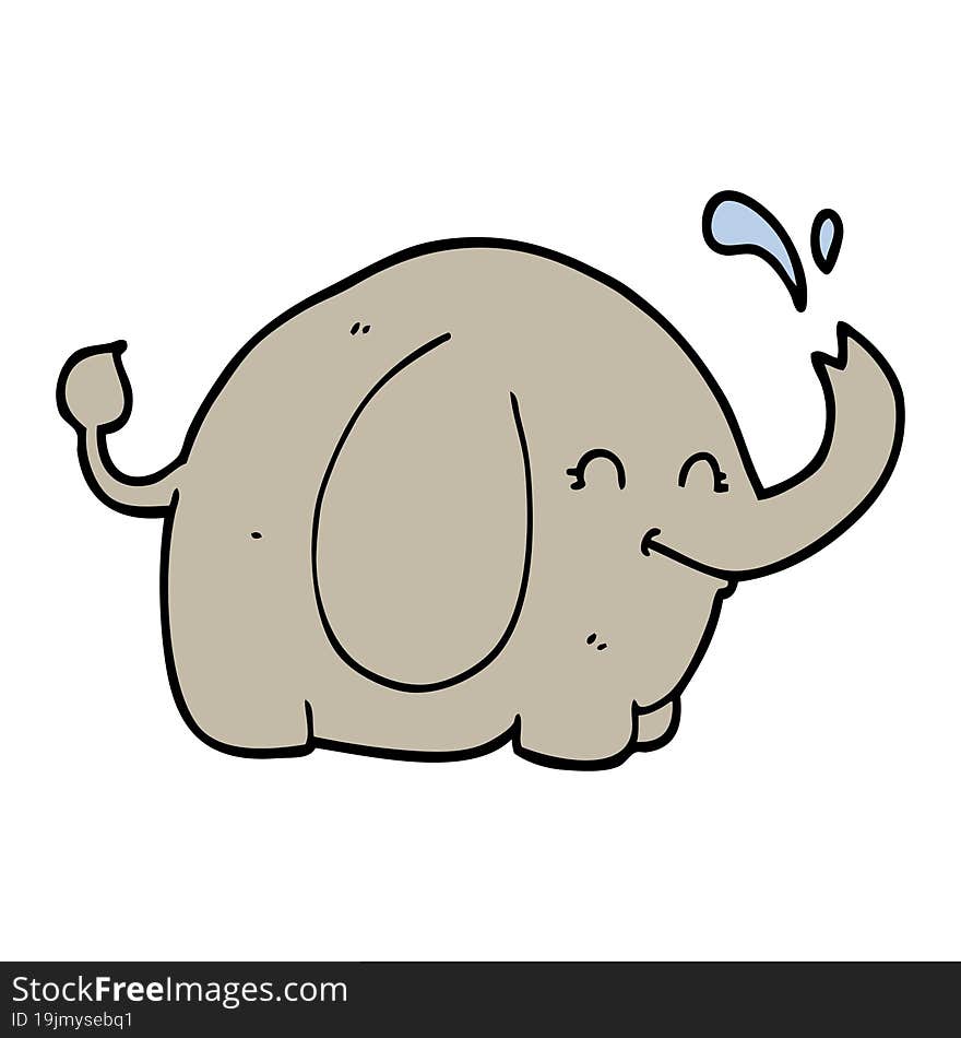 cartoon elephant