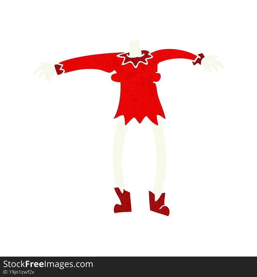 cartoon vampire body (mix and match cartoons or add own photo head