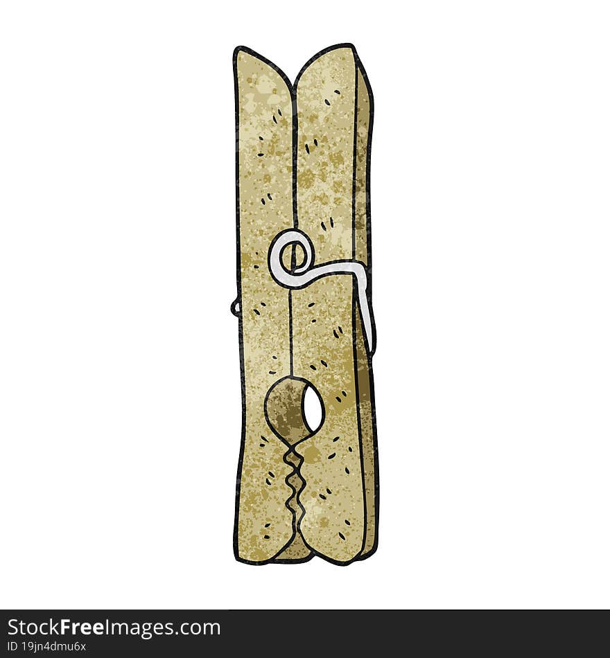 Textured Cartoon Peg