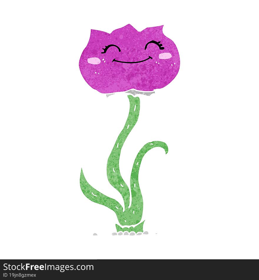 Cartoon Flower