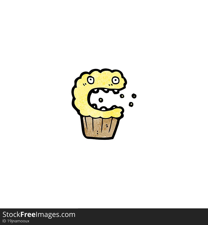 cartoon cupcake