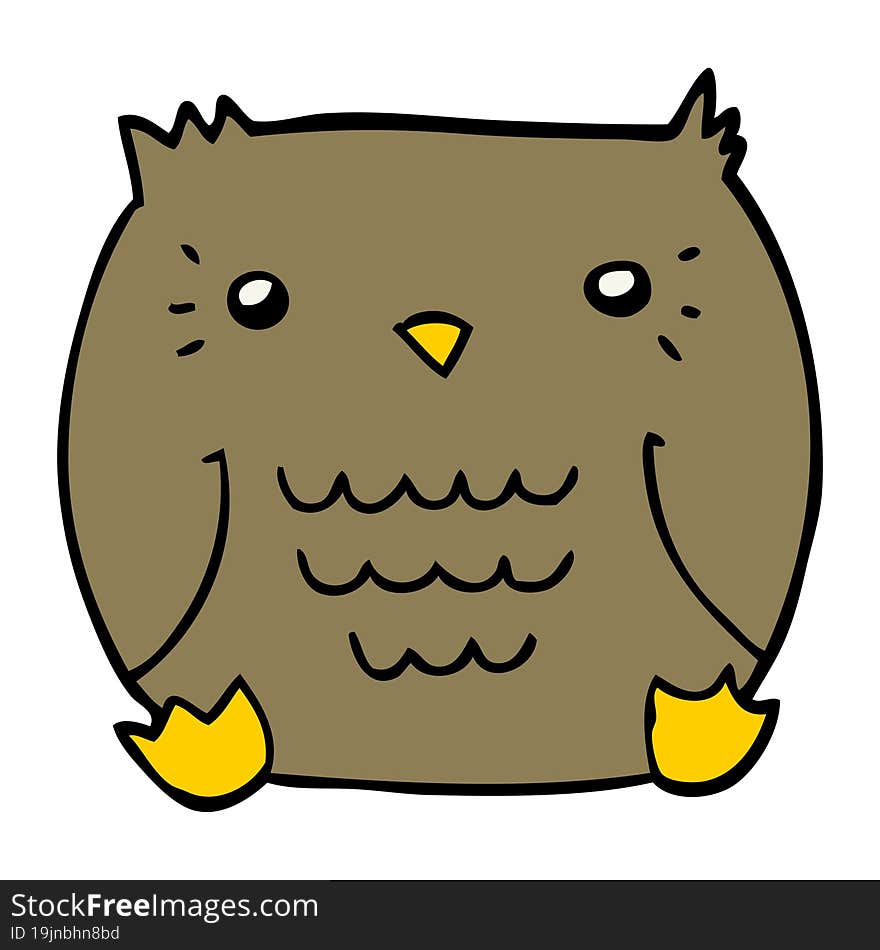 cartoon owl