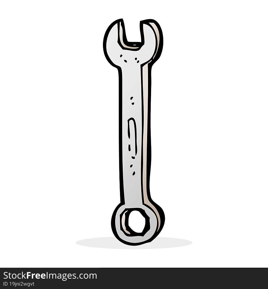 cartoon spanner