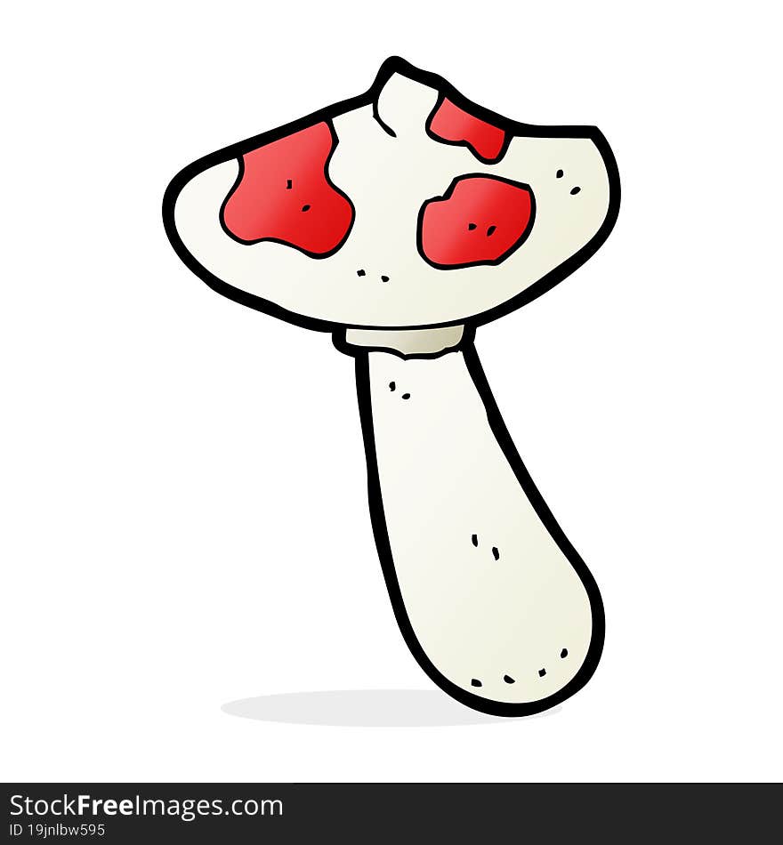 cartoon toadstool