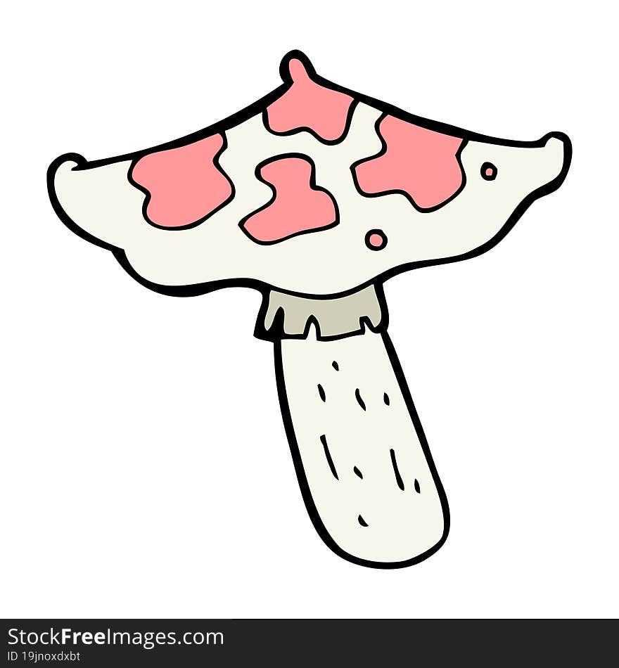 Cartoon Toadstool