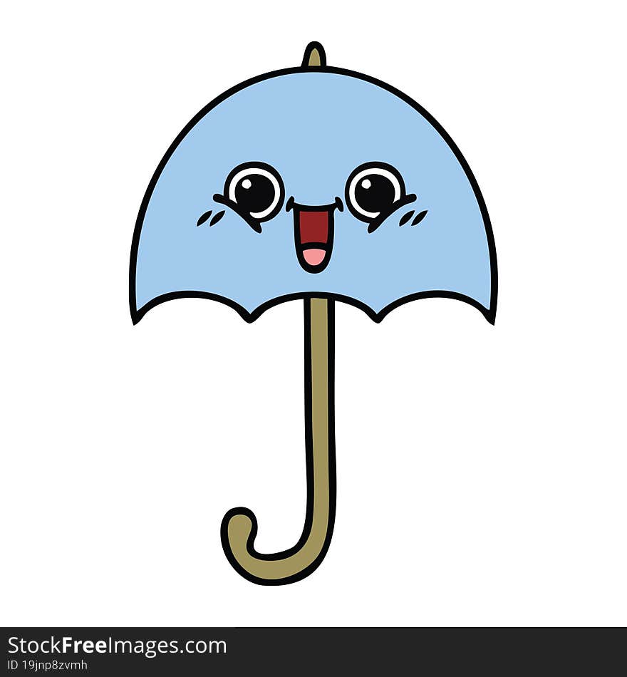 Cute Cartoon Umbrella