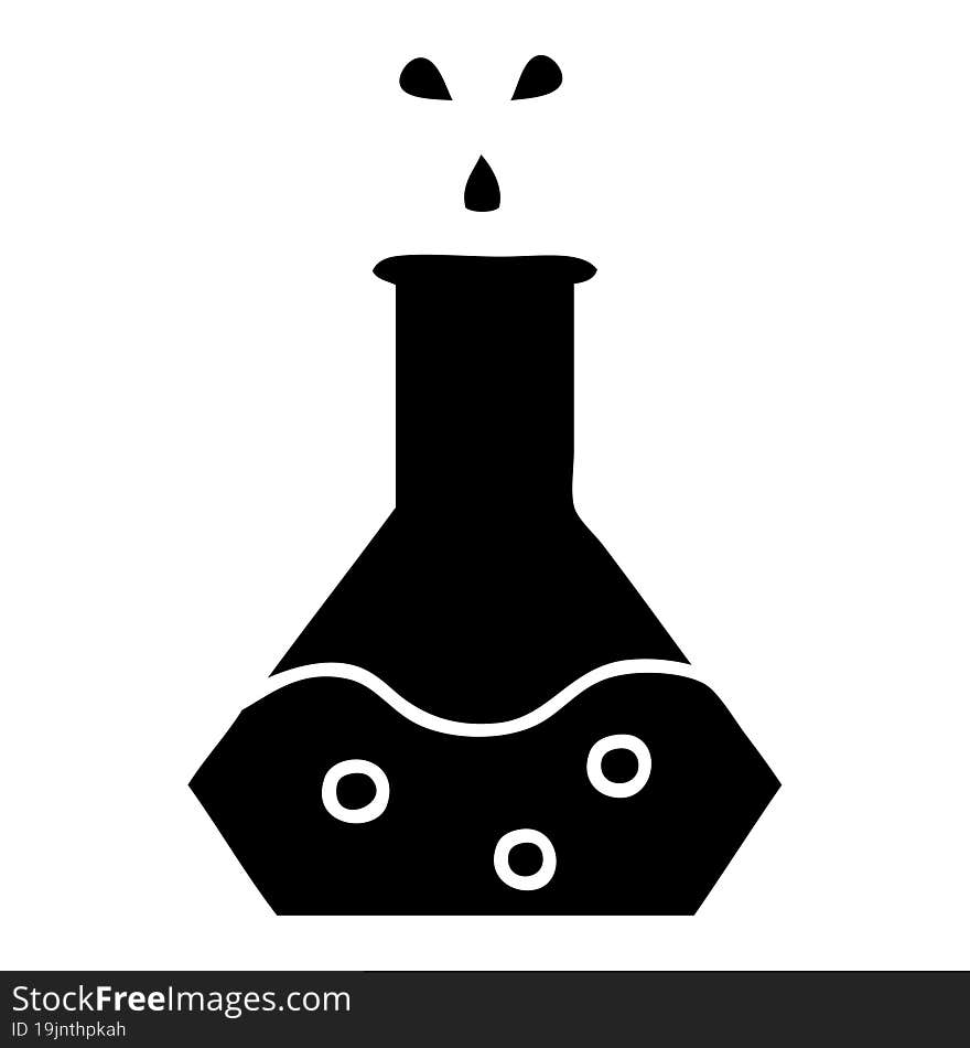 flat symbol science experiment