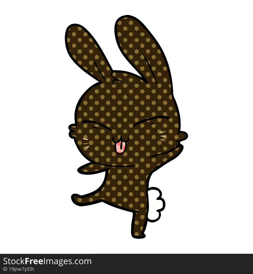 cute cartoon rabbit. cute cartoon rabbit