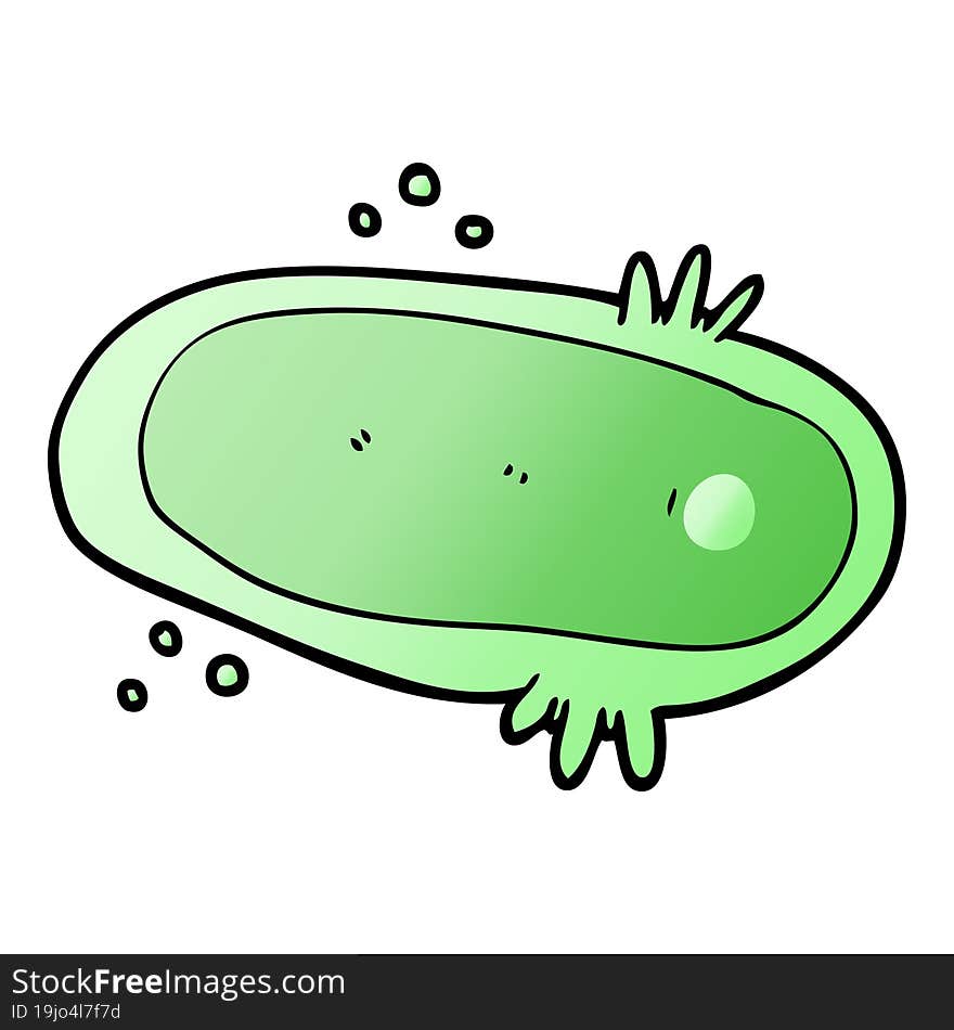 cartoon amoeba. cartoon amoeba