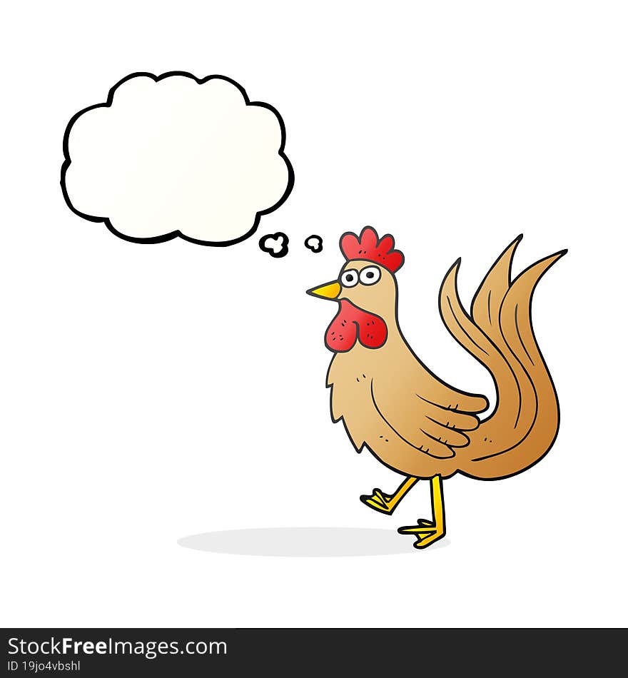 thought bubble cartoon cock