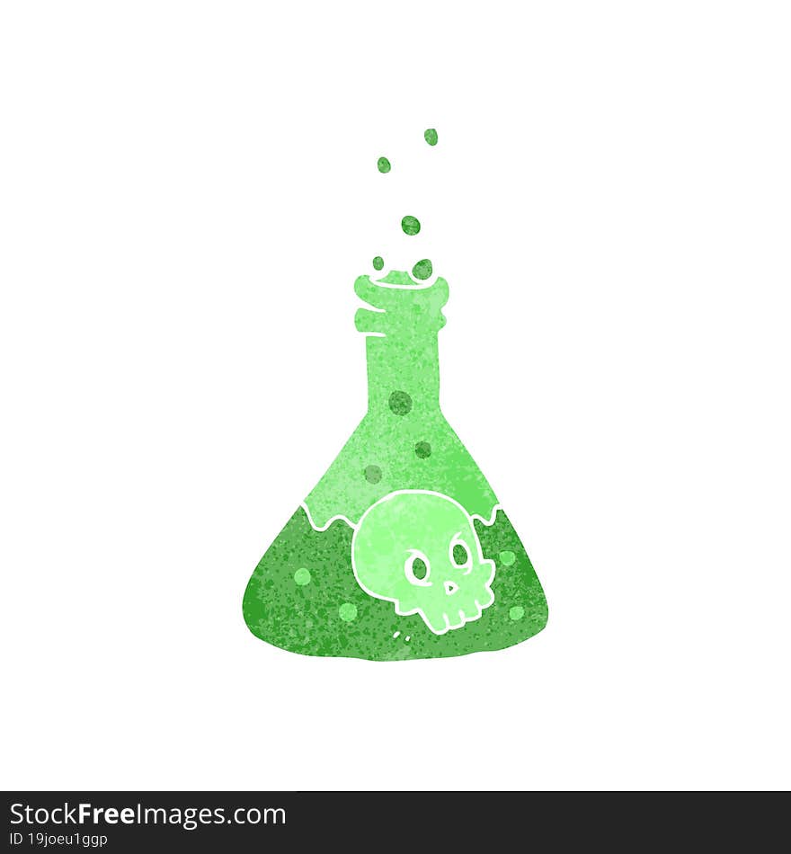 cartoon spooky potion