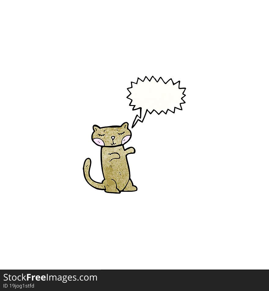 cute cartoon cat