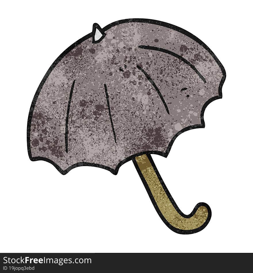 textured cartoon umbrella