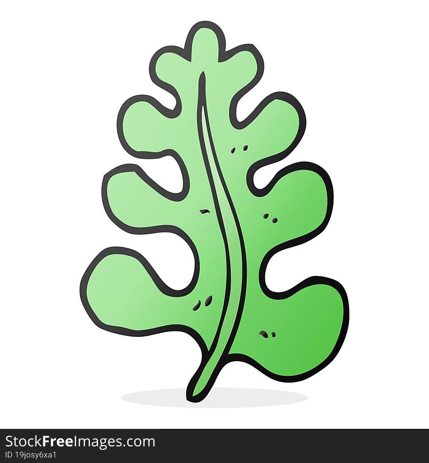 Cartoon Leaf