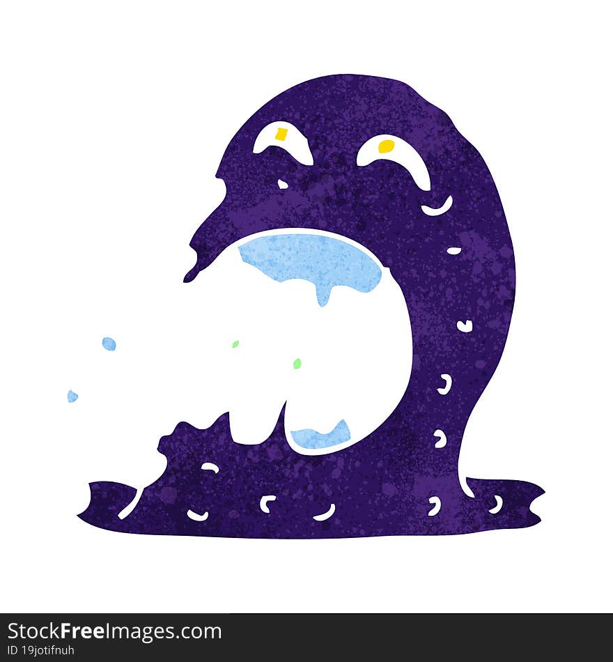 cartoon gross ghost