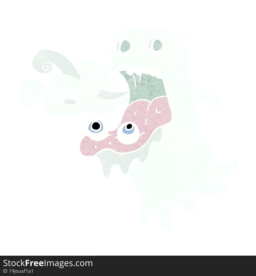 cartoon gross ghost