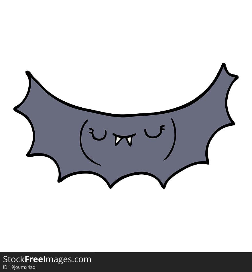 cartoon vampire bat