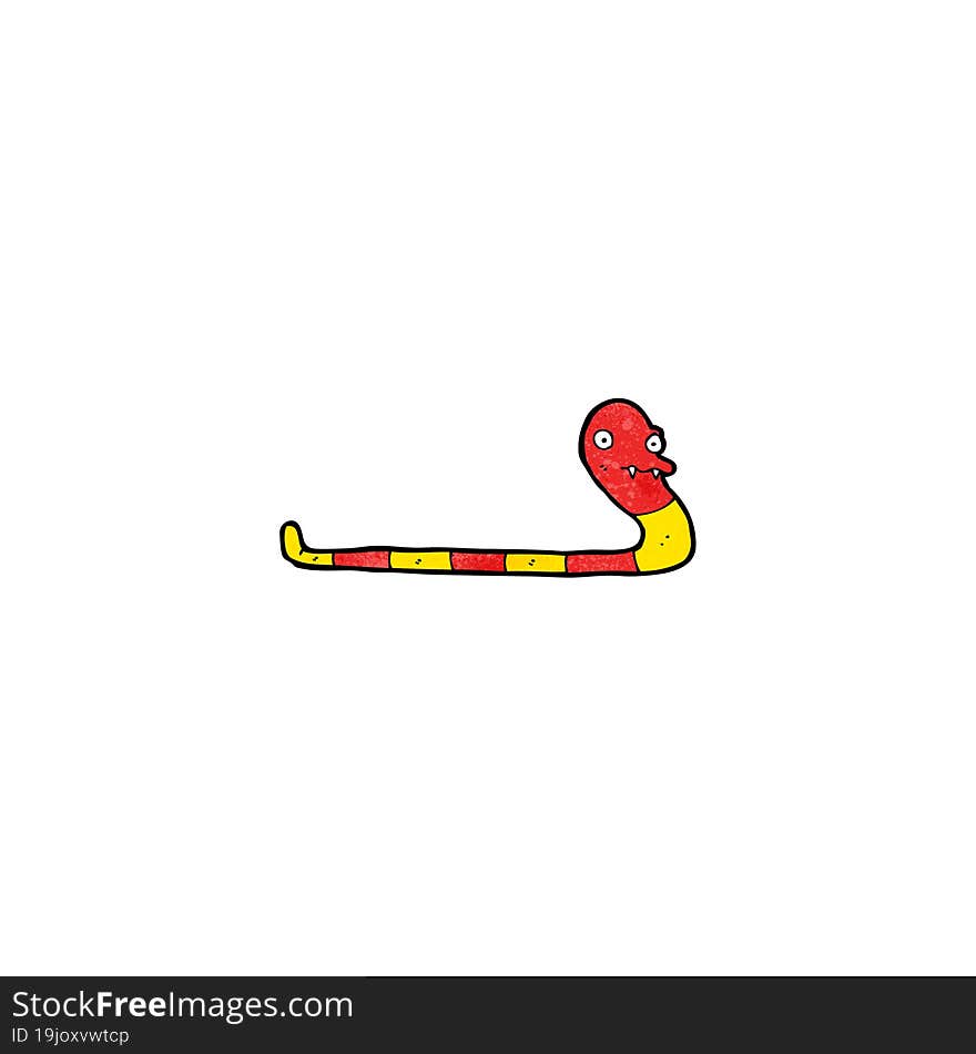 Funny Cartoon Snake